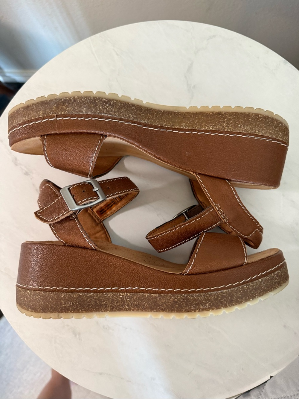 EUC Clarks Kassanda Lily Sandals Size 5.5 Med - Picture 8 of 11
